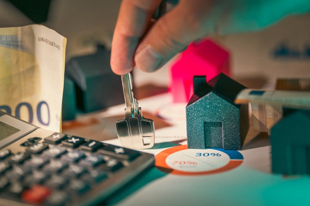 Изображение loan interest, credit calculator, banking percentage, mortgage payment