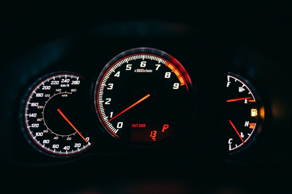 Изображение speedometer, motion blur, racing car, velocity